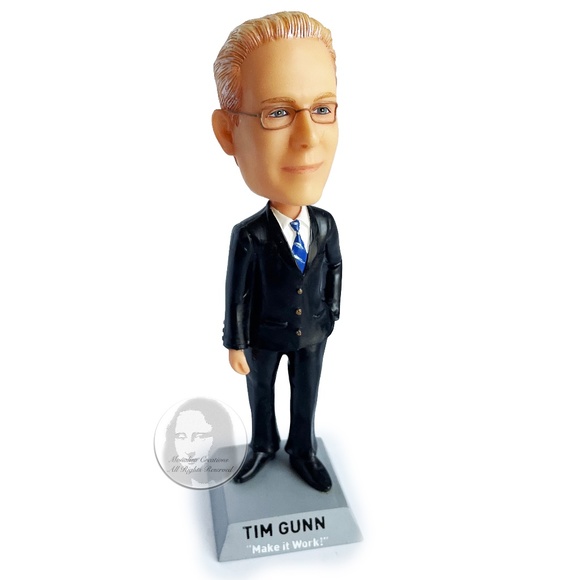 Tim Gunn Make It Work Bobblehead Figurine EMc 2 Emmet McCarthy Project Runway - Picture 1 of 12